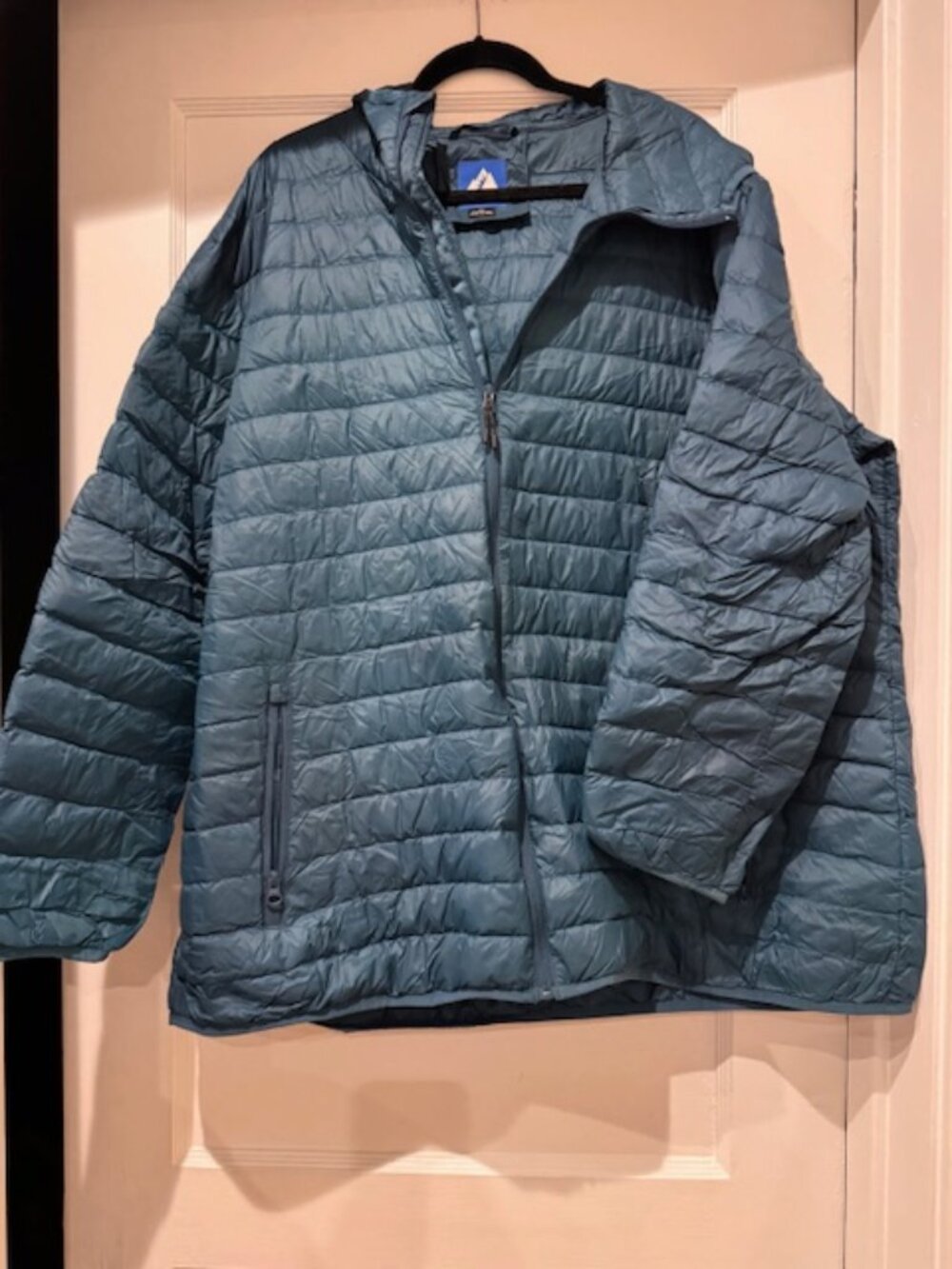 4x Teal Puffer Jacket